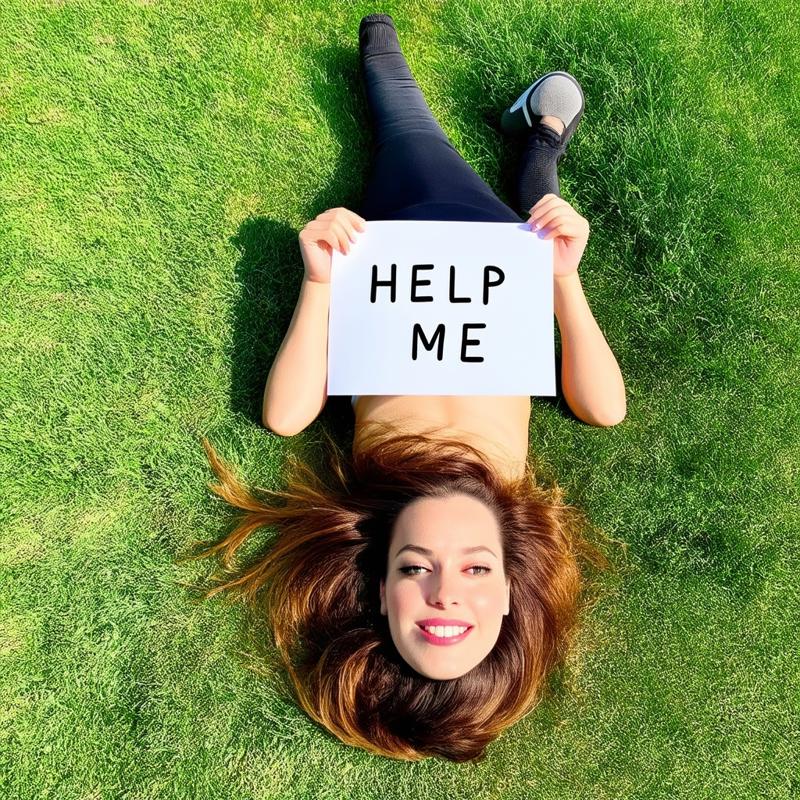 1329-woman laying on grass holding a sign tha-sd3_medium-1208222422.jpg